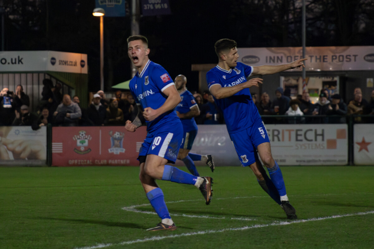 Ethan Taylor-9_Goal Celebration_AFC Totton vs Sholing_SLPDS-18_Sat21Dec2024.jpg