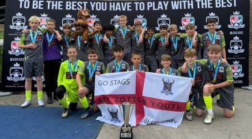 TREBLE-CHASING AFC TOTTON U13S CLAIM JPL VASE NATIONAL CUP