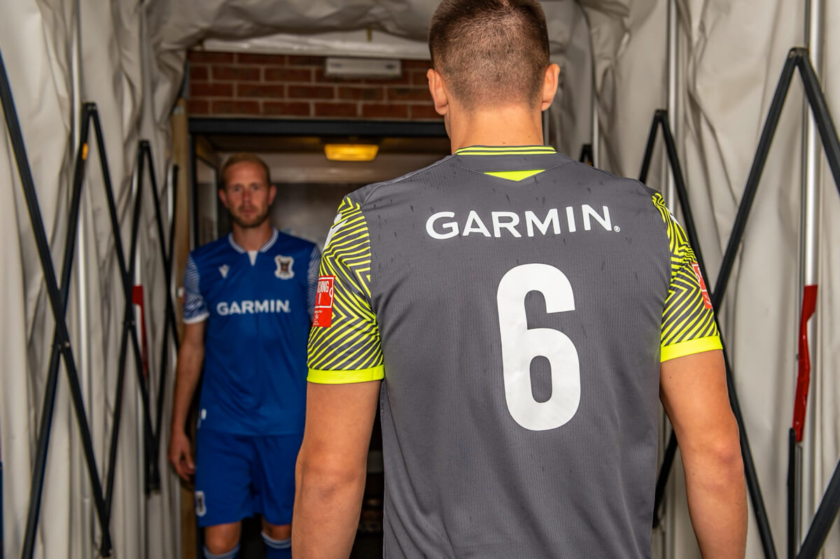 Garmin-25_Scott Rendell_Luke Hallett-No6-away-kit_Tunnel_AFC Totton_Aug2023.jpg