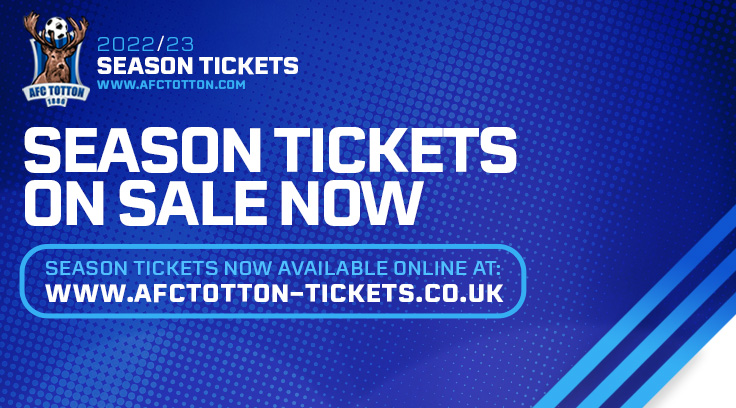 2022 SEASON TICKET APPLICATIONS NOW OPEN