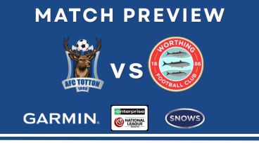 Match Preview: Worthing (H) - 21st March 2026