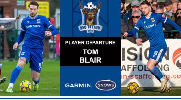 WINGER TOM BLAIR LEAVES AFC TOTTON