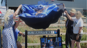 Mally's Way Officially Opened in Fitting Tribute to a True Stag
