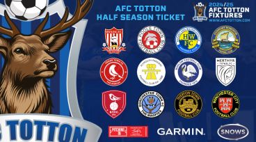 AFC TOTTON HALF-SEASON TICKETS - NOW AVAILABLE