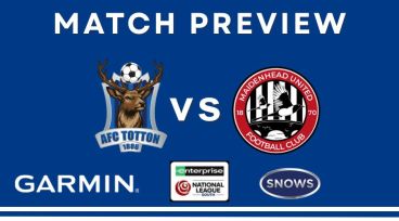 Match Preview: Maidenhead United (H) - 4th November 2025