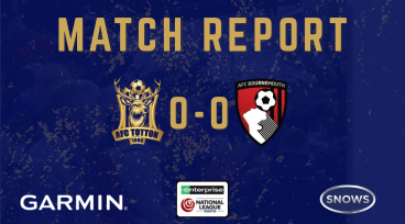 Match Report: AFC Totton 0-0 AFC Bournemouth XI